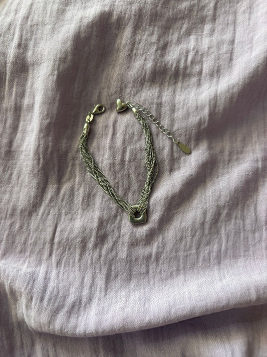Multi-Strand Silver Bracelet